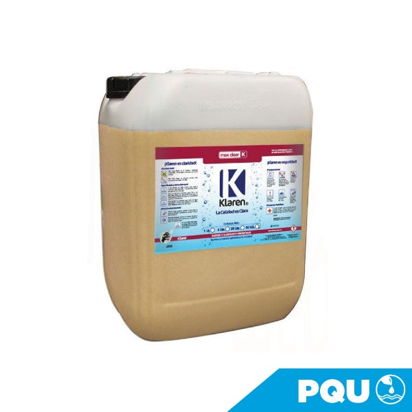 MAX CLEAR, ENVASE DE 50 LTS — Fotografía del proveedor