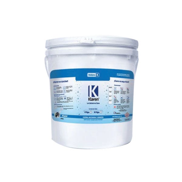 TRICLORO GRANULAR KLAREN ENV. 10KG. — Fotografía del proveedor