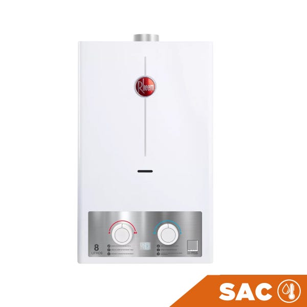 CALENTADOR DE AGUA INSTANTÁNEO A GAS 8 L/MIN GAS LP — Fotografía del proveedor