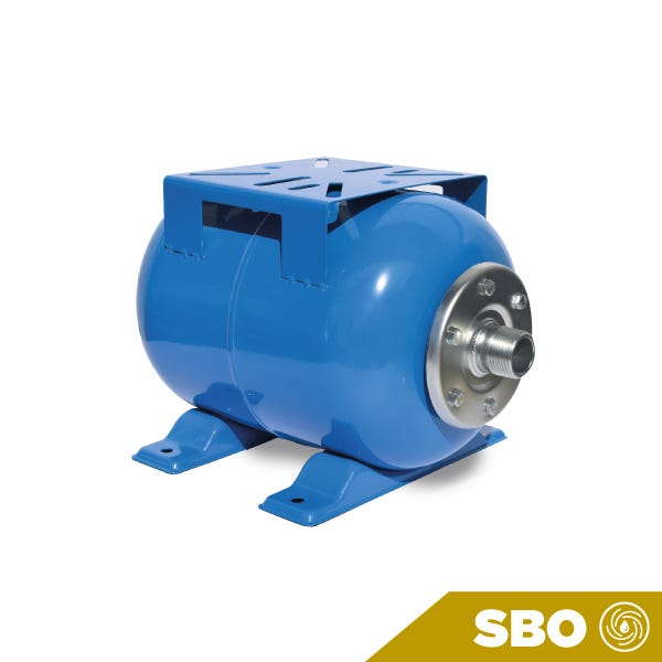 TANQUE PRESURIZADO AQUEX 8LTS HORIZONTAL CON SOPORTE — Fotografía del proveedor