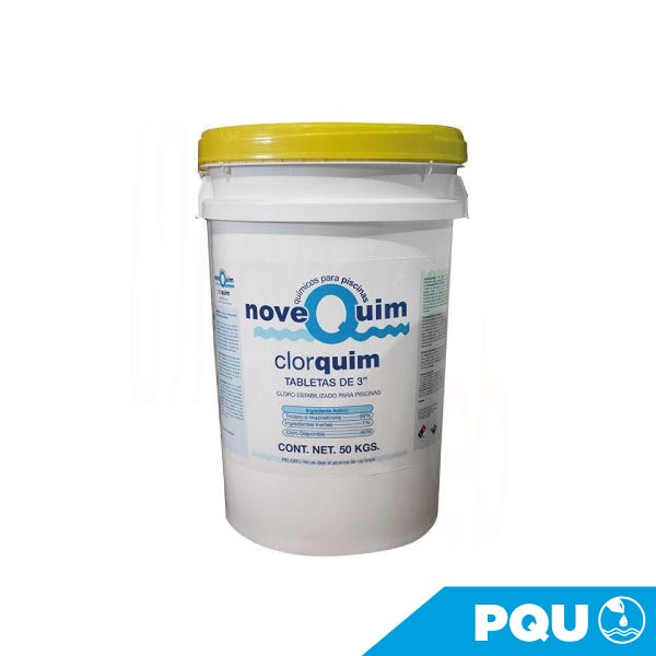 TRICLORO NOVEQUIM TAB. 3" ENV. 50 KG
