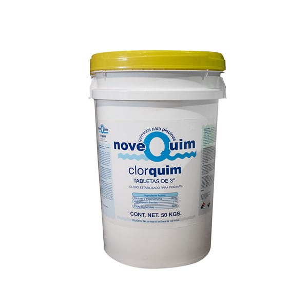 TRICLORO NOVEQUIM TAB. 3" ENV. 50 KG — Fotografía del proveedor