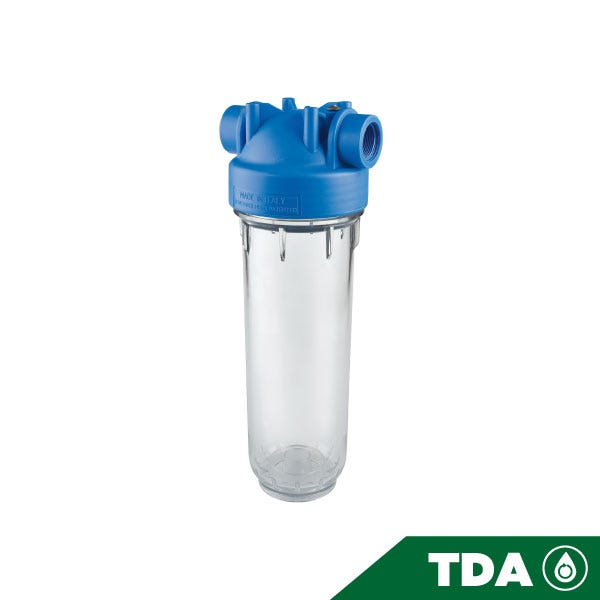 PORTAFILTRO TRASPARENTE DP 10 MONO 1/4" NPT IN TS — Fotografía del proveedor