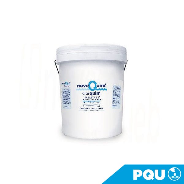 CLORQUIM 20 KG. TAB. 1" — Fotografía del proveedor