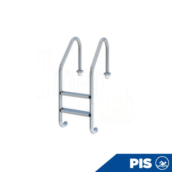 ESCALERAS 2 PELDAÑOS, ACERO INOX. — Fotografía del proveedor