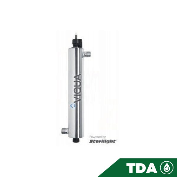 UV VIQUA VH410, 18 GPM, a 30 Mj/cm² — Fotografía del proveedor