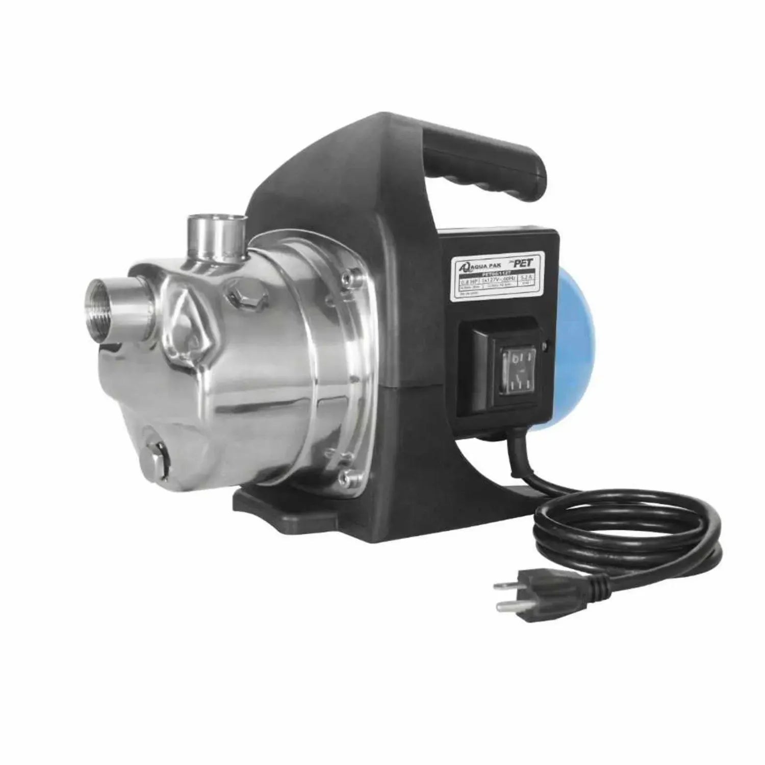 Motobomba de superficie horizontal tipo JET 0.8 Hp