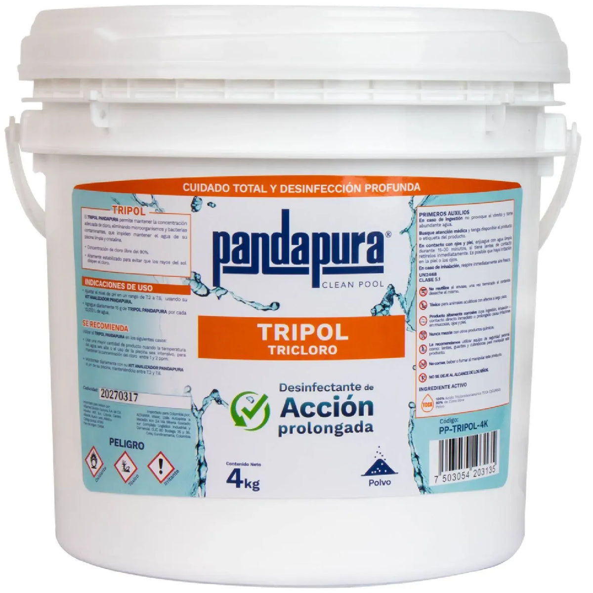 Fotografía oficial de equipo para piscina PANDAPURA. Presentación publicada por VDE.