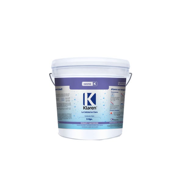 OZONE KLAREN, ENVASE DE 5 KG