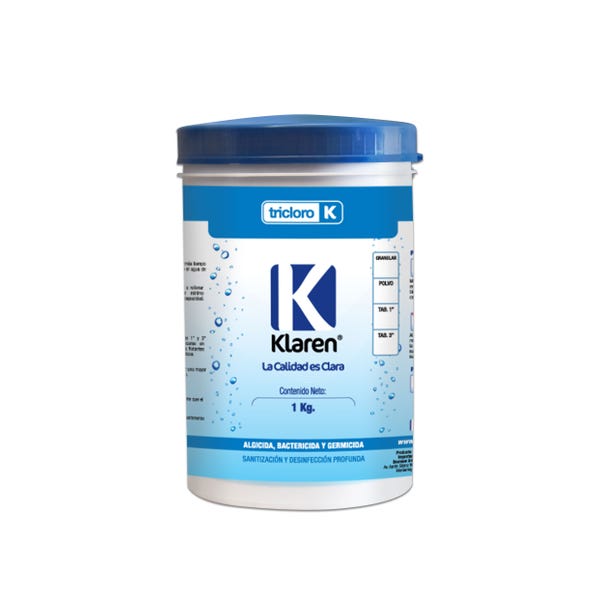 TRICLORO GRANULAR KLAREN ENV 1 KG.
