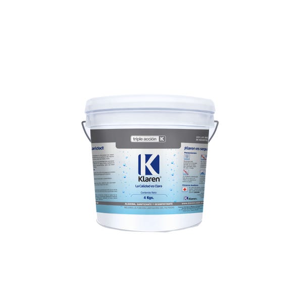 TABLETA TRIPLE ACCION, ENVASE DE 4 KG