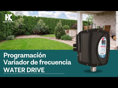 Programación variador de frecuencia Water Drive