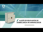 Ajuste de relevador de sobrecarga en arrancador ALTAMIRA