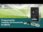 Programación variador de frecuencia R-DRIVE