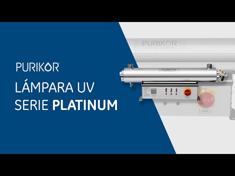 Lámpara UV Serie Platinum PURIKOR -- Sistema de desinfección UV
