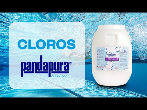 Presentaciones de cloro para piscina PANDAPURA