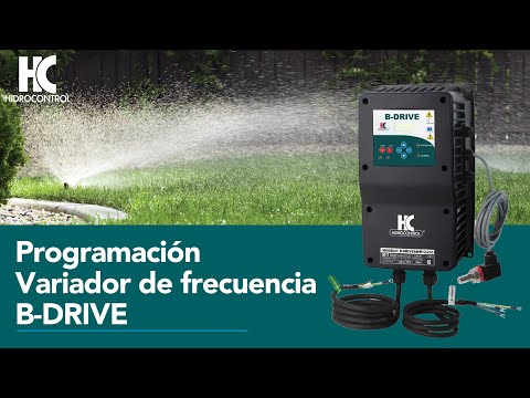 Programación variador de frecuencia B-Drive