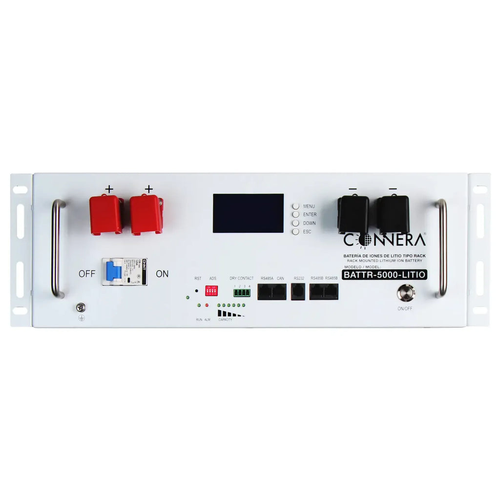Imagen oficial de batería tipo rack lifepo₄ CONNERA.