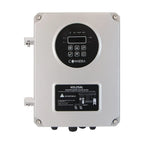 Controlador de bombeo solar CONNERA, vista frontal.