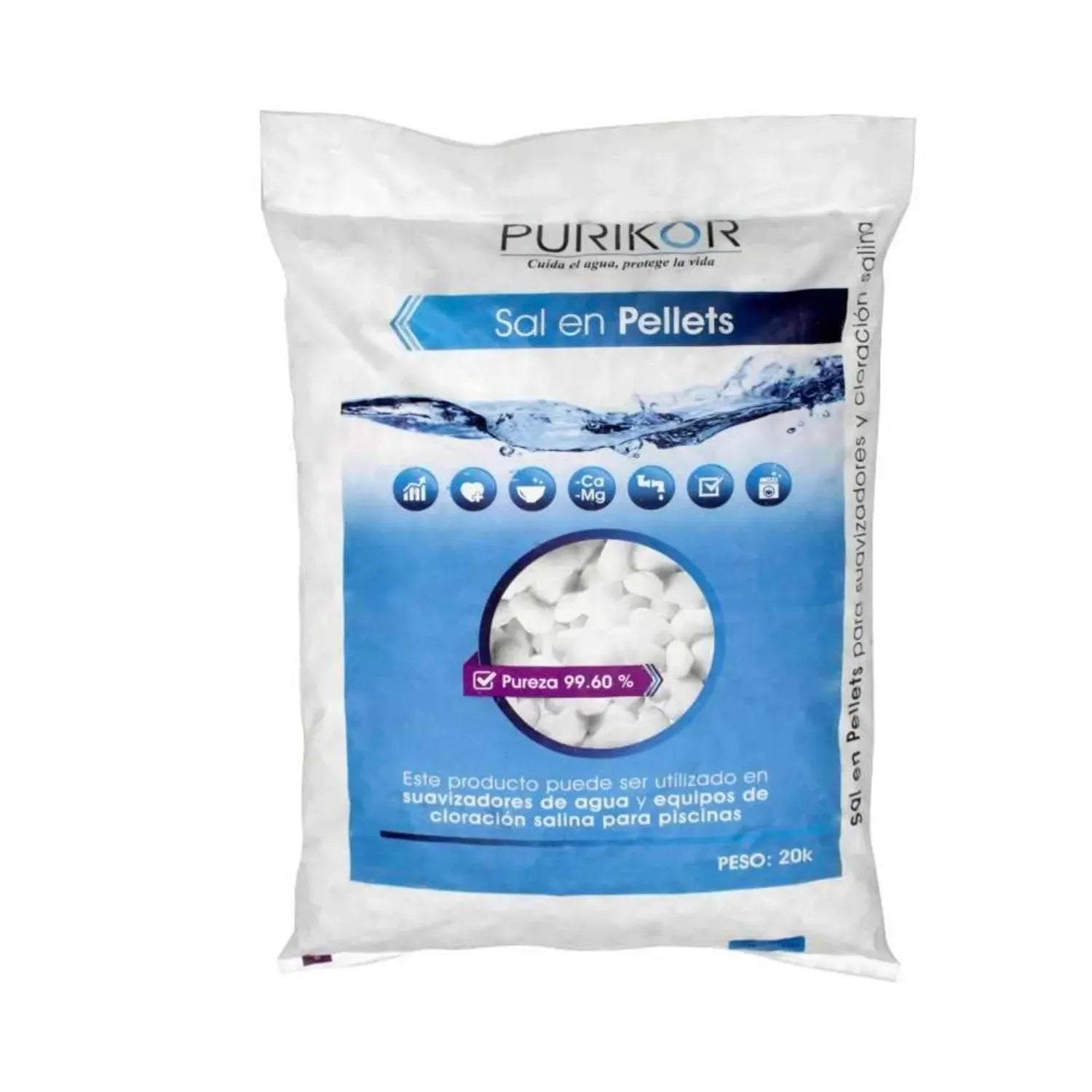 Sal en pellets 20 kg