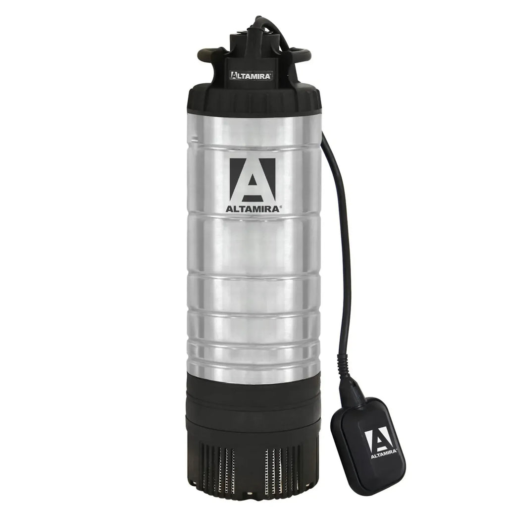 Motobomba sumergible para norias, cisternas y pozos poco profundos ALTAMIRA — Modelo ELITX83A-1127