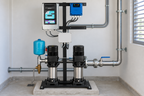 Ejemplo ilustrativo de instalación de la familia Dúplex con bombas JOB, R-DRIVE y PROCONTROL HIDROCONTROL