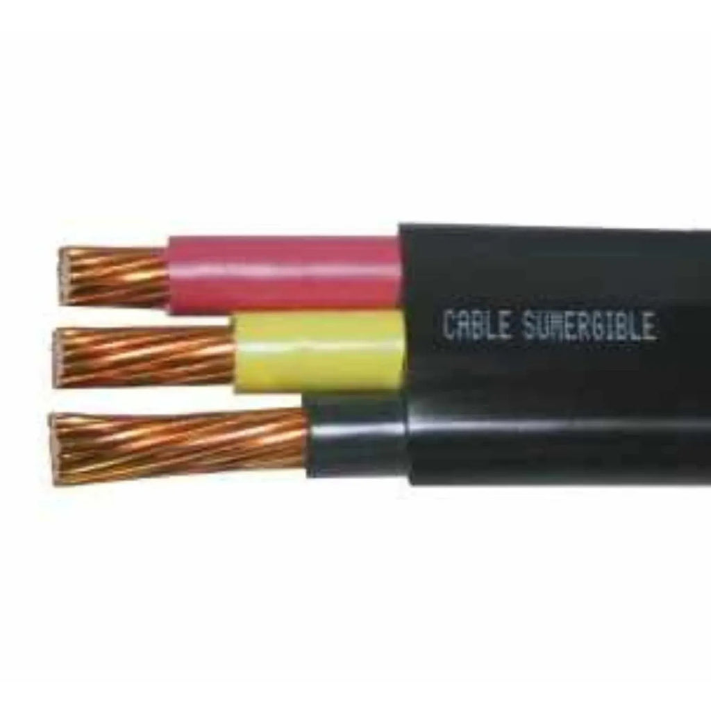 Fotografía de referencia — Cable plano sumergible VDE · Serie Cable sumergible