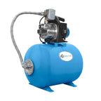 Fotografía de referencia — Presurizador individual de velocidad constante AQUA PAK · Serie Bomba AQUA PAK con tanque AQ horizontal membrana
