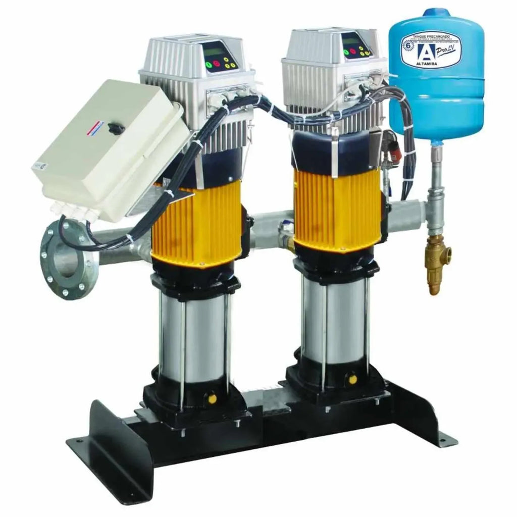 Fotografía de referencia — Presurizador múltiple de presión constante HIDROCONTROL · Serie Dúplex con bombas MULTI y F-DRIVE