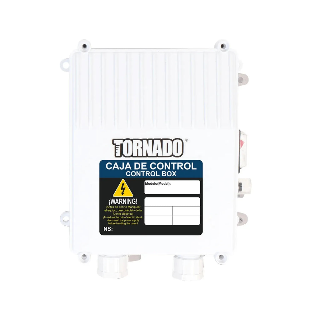 Fotografía de referencia — Caja de control para motor sumergible TORNADO monofásico TORNADO · Serie Caja de control TORNADO