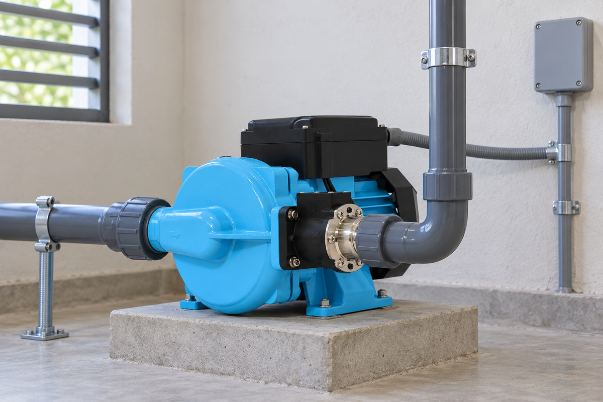 Ejemplo ilustrativo de instalación de la familia AC-MATIC AQUA PAK