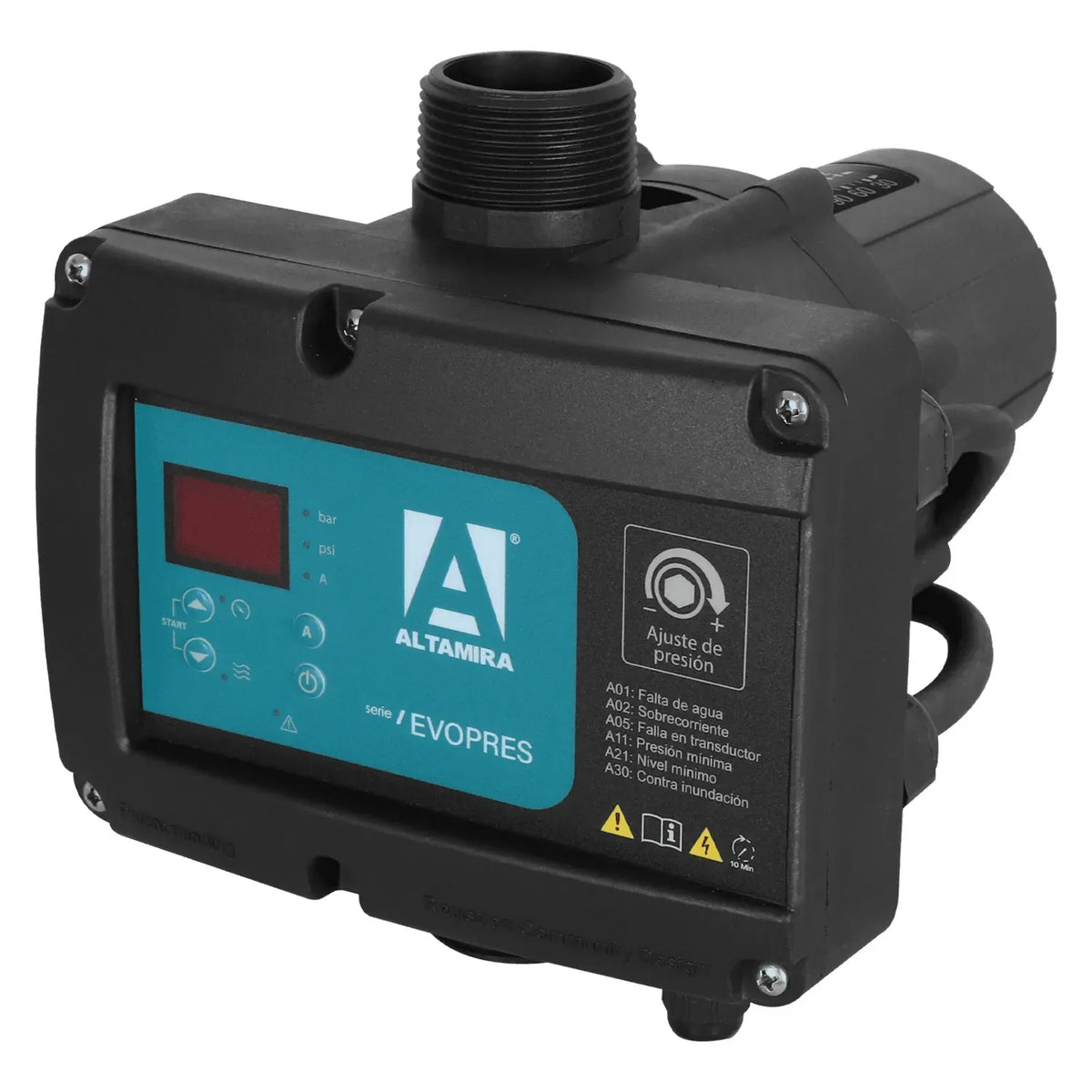 Kit automático con regulación de presión ALTAMIRA — Modelo EVOPRES-16