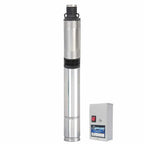 Fotografía de referencia — Motobomba sumergible para pozo profundo AQUA PAK · Serie Motobombas MAX P