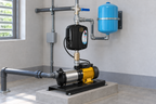 Ejemplo ilustrativo de instalación de la familia Bomba horizontal de superficie con WATER DRIVE HIDROCONTROL