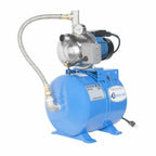 Fotografía de referencia — Presurizador individual de velocidad constante AQUA PAK · Serie Bomba AQUA PAK con tanque AQ horizontal diafragma