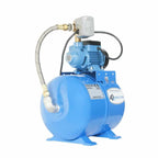 Fotografía de referencia — Presurizador individual de velocidad constante AQUA PAK · Serie Bomba AQUA PAK con tanque AQ horizontal diafragma