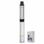 Fotografía de referencia — Motobomba sumergible para pozo profundo AQUA PAK · Serie Motobombas MAX P