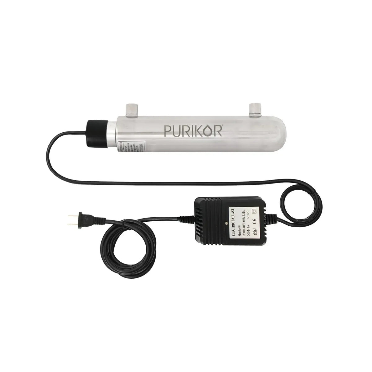 Fotografía oficial PURIKOR: sistema de desinfección con luz uv. Vista del producto.