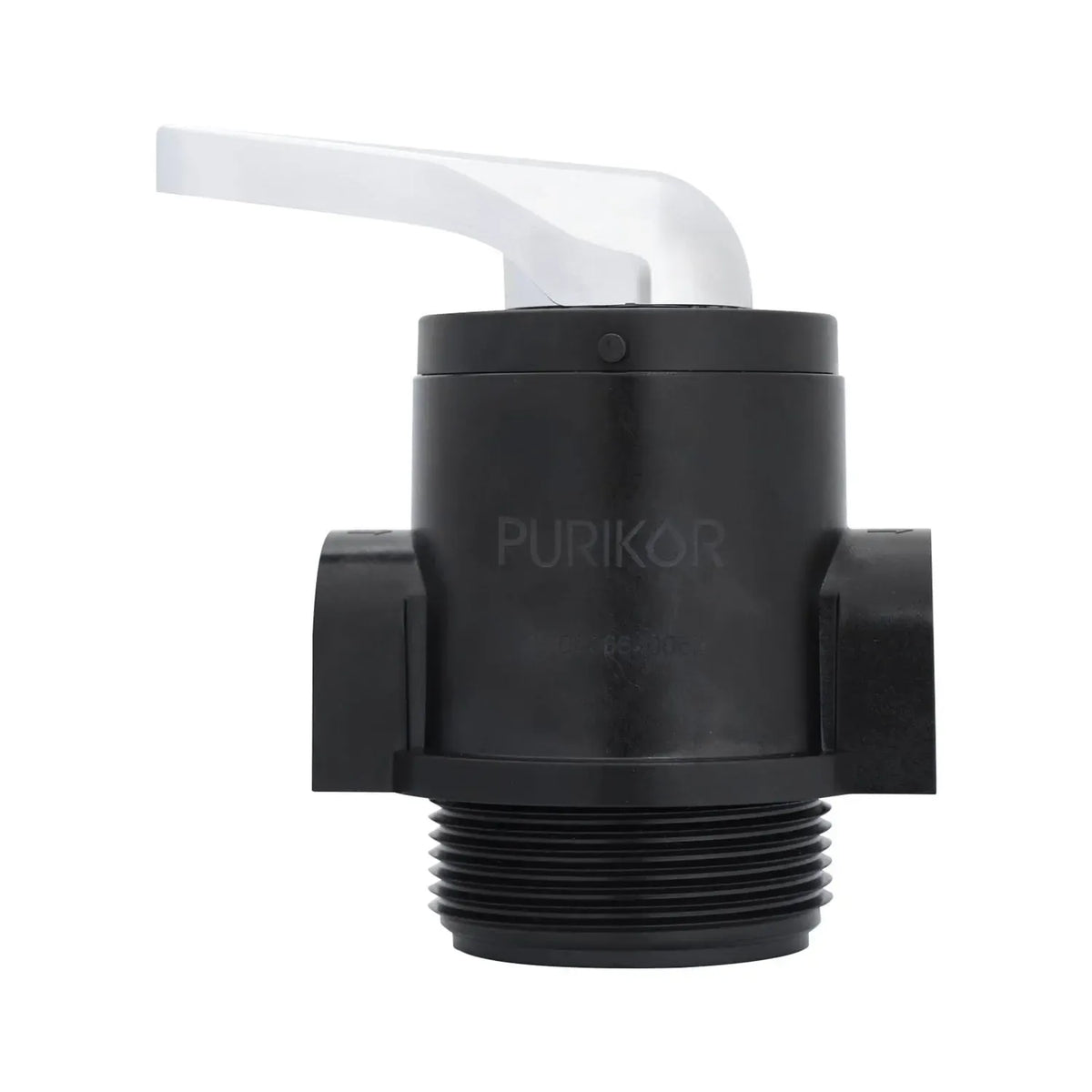 Fotografía oficial PURIKOR: válvulas manuales para sistemas de filtración. Vista del producto.