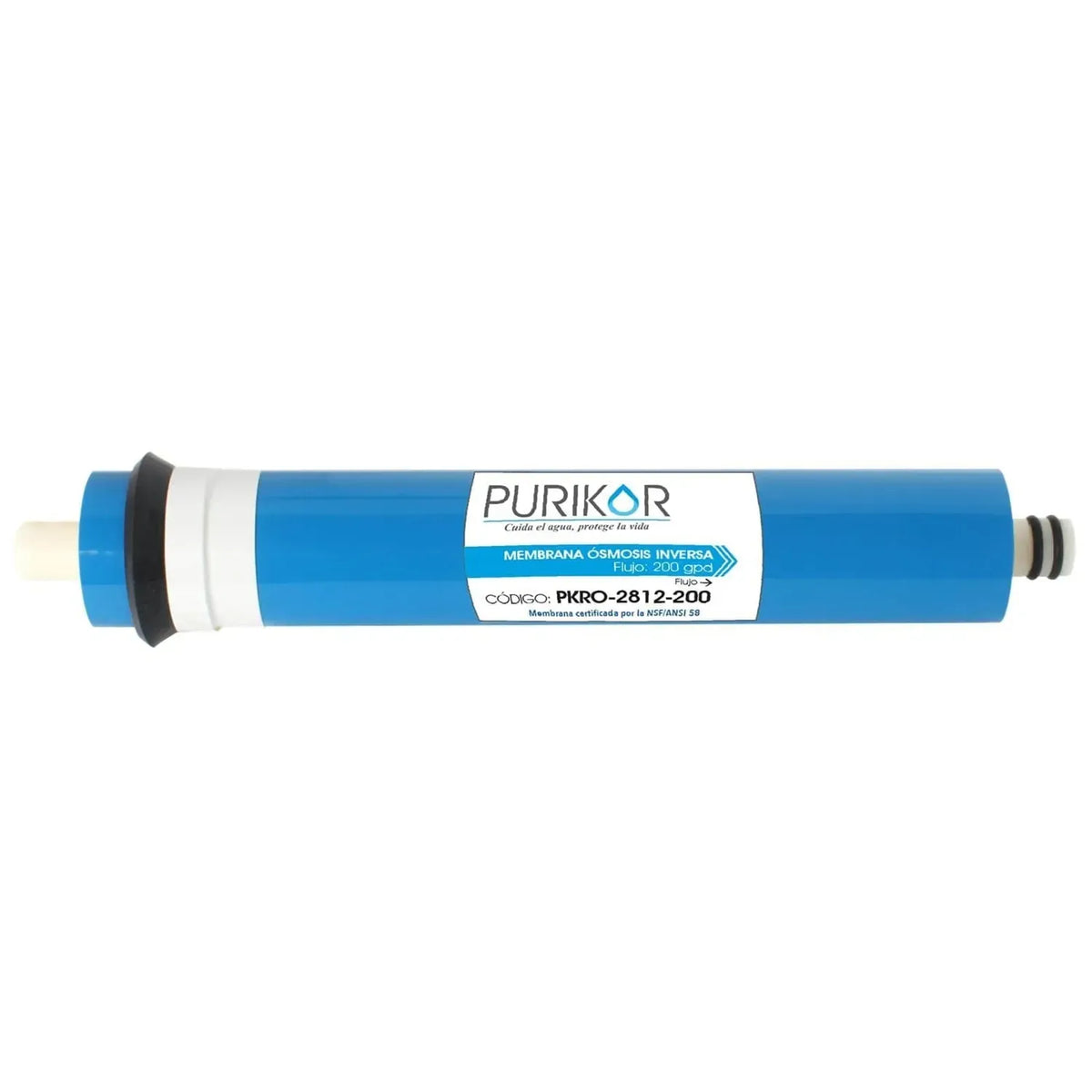 Fotografía oficial PURIKOR: membrana para sistemas de purificación. Vista del producto.